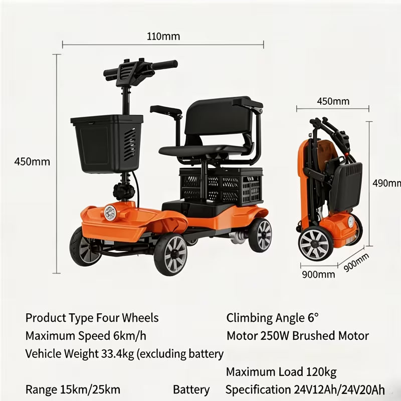 Senior Electric Mobility Scooter